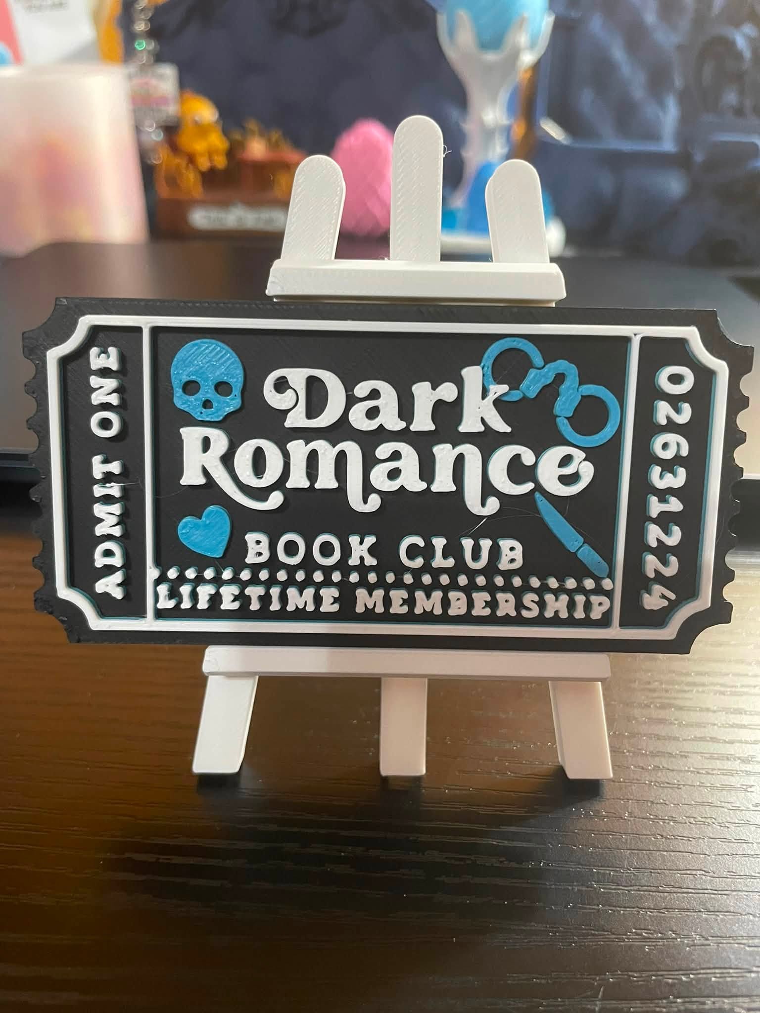 Dark Romance Book Club Lifetime Membership Ticket